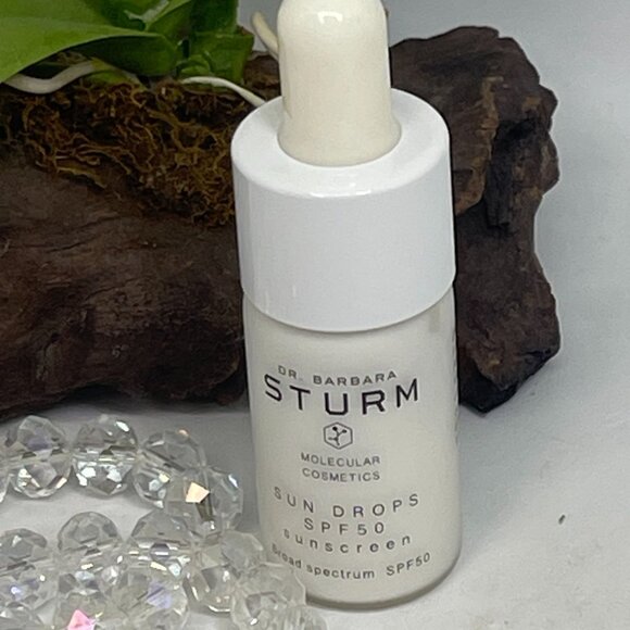 2x Dr Barbara Sturm Sun Drops SPF 50 Sunscreen for Face - .33 oz - New in Box - Picture 3 of 4